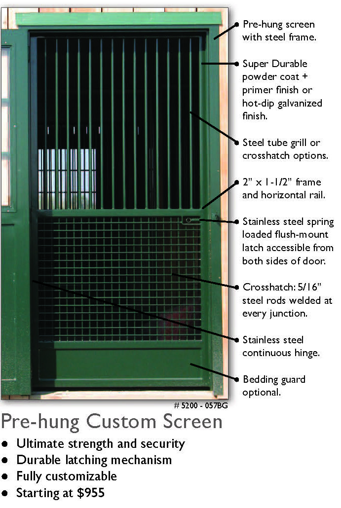 Stall Screen