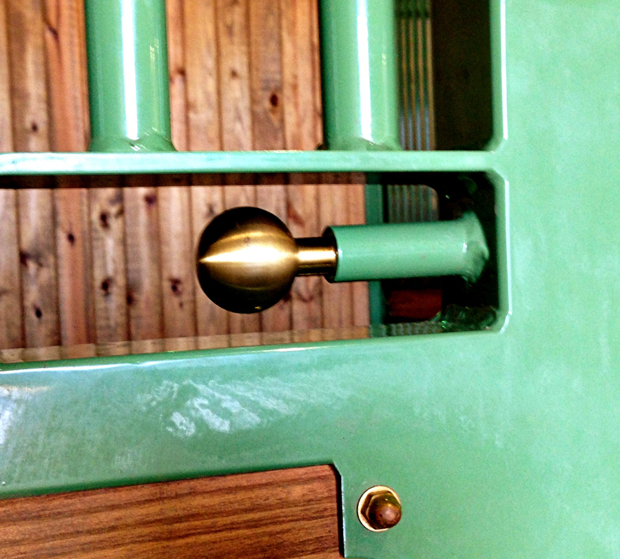 Pin Lock Latch for Sliding Horse Stalls - American Stalls