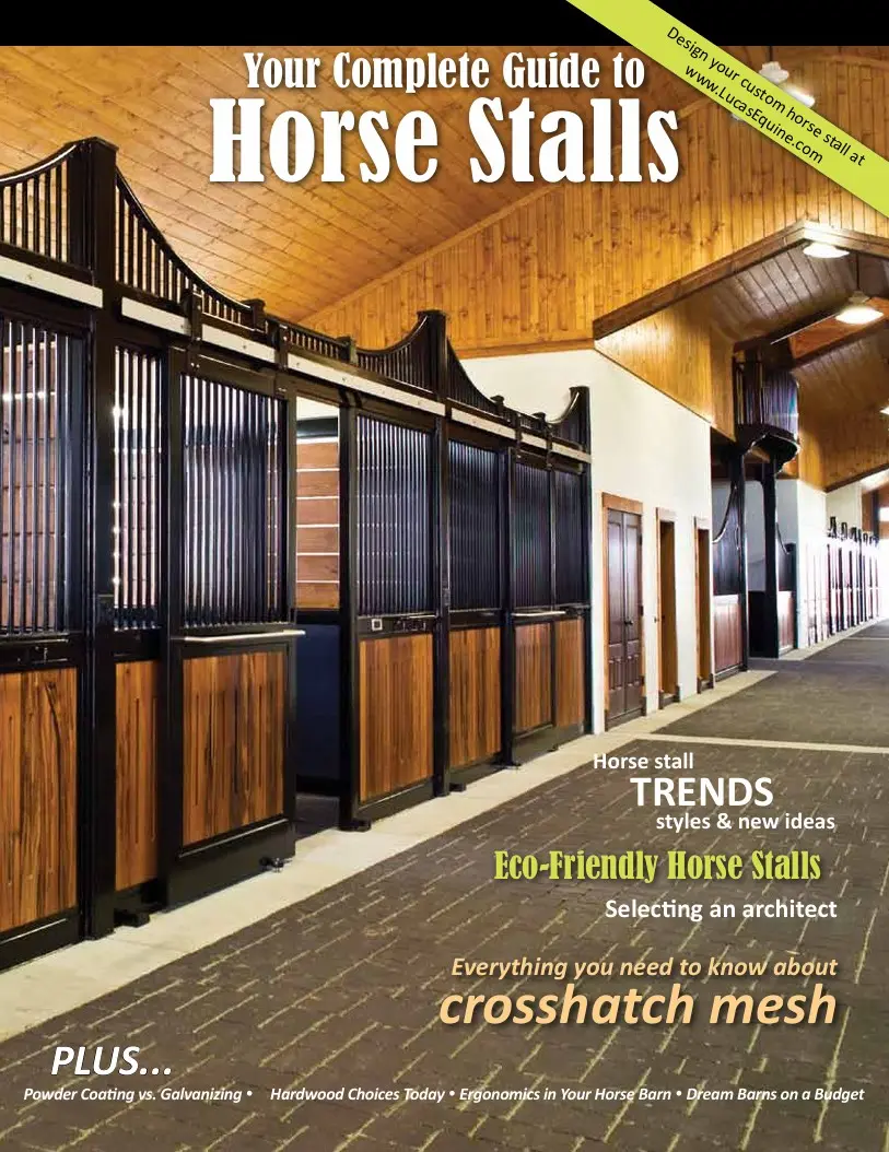 Cover page of The Complete Guide to Horse Stalls