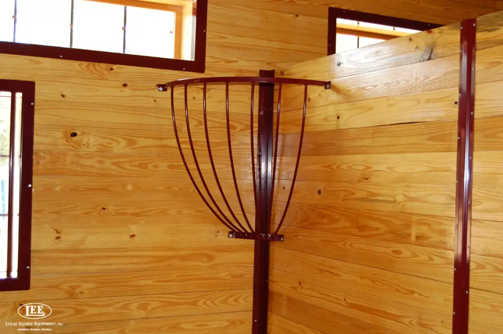 Corner Hay Rack | Lucas Equine Equipment
